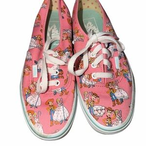 Vans Pink Toy Story Jessie & Woody Canvas Sneakers
